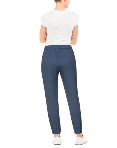 Woman Pants Slate blue Size 10 Acetate, Silk, Ecobrass
