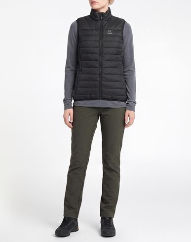 Haglöfs Woman Vest Black Size XS Recycled polyamide