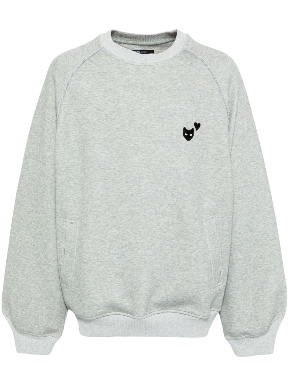 Panther hand-rope sweatshirt - Grey
