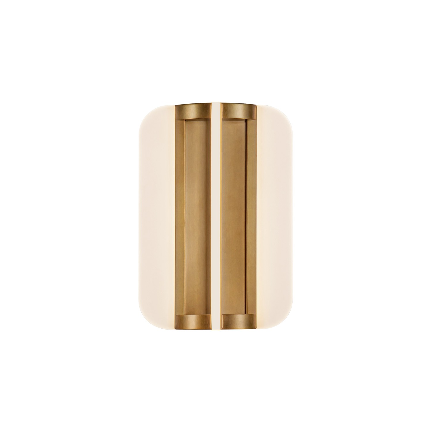 Vintage Brass LED Vanity from the Anders Collection