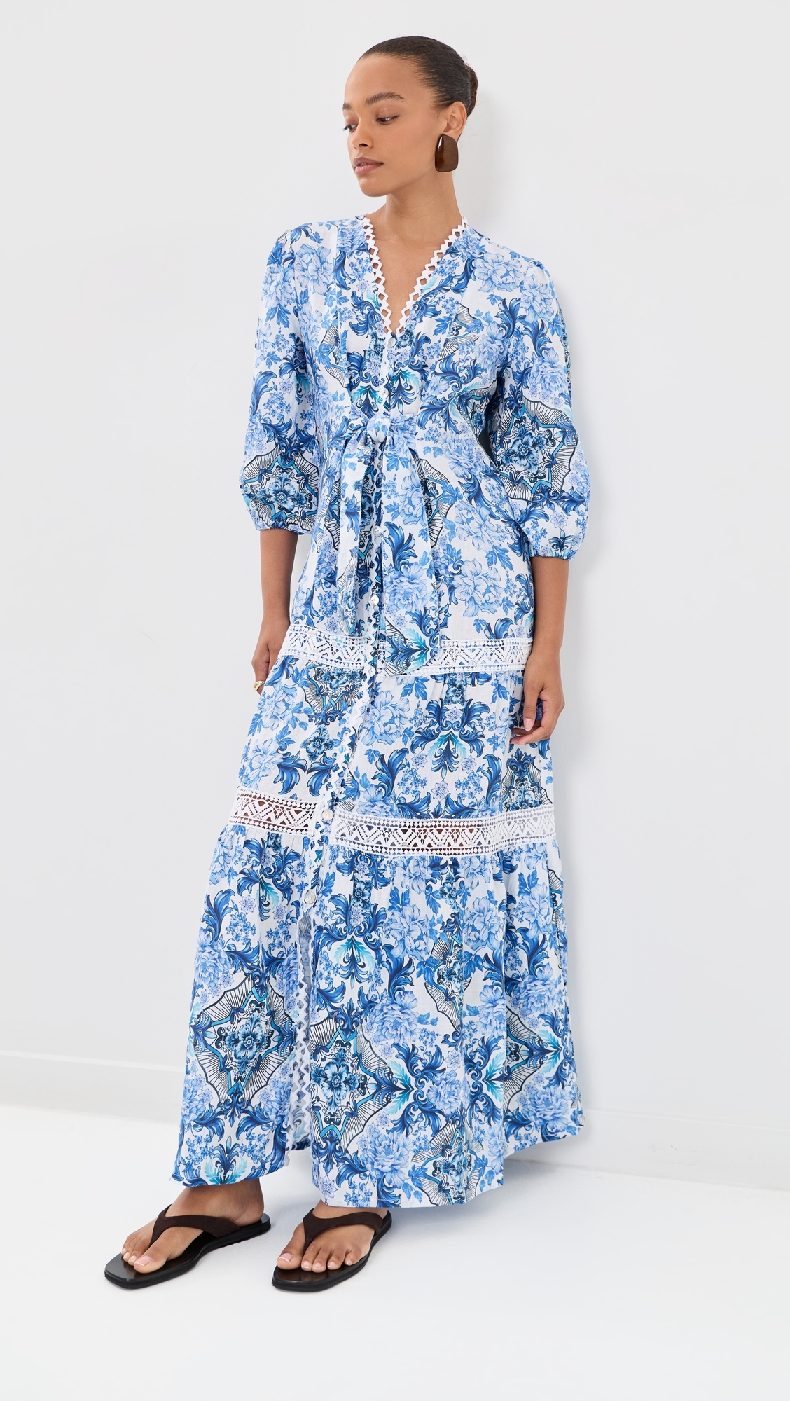 Sacher Dress Peonia Blue