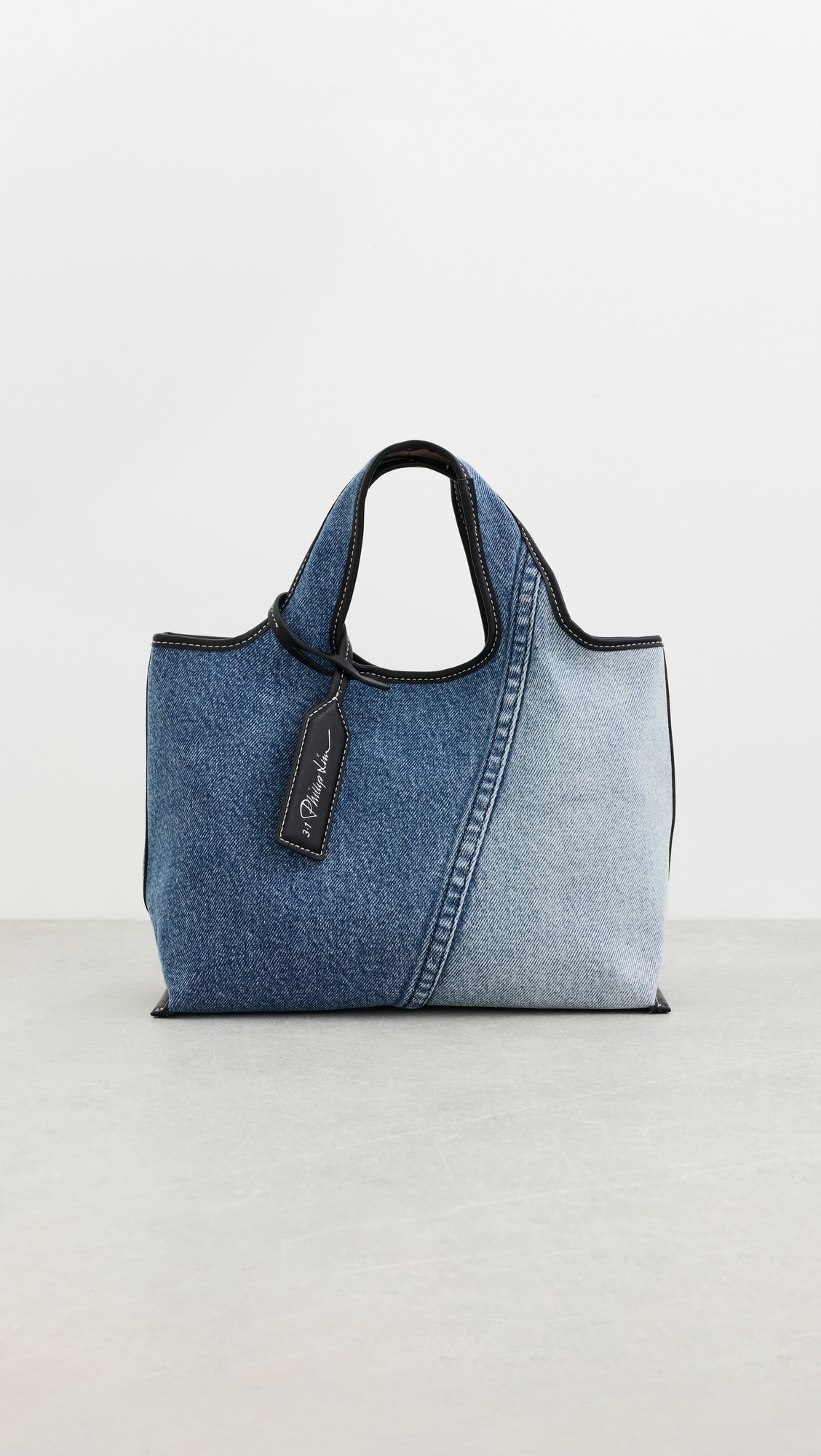 Denim Mini Market Tote Indigo One Size