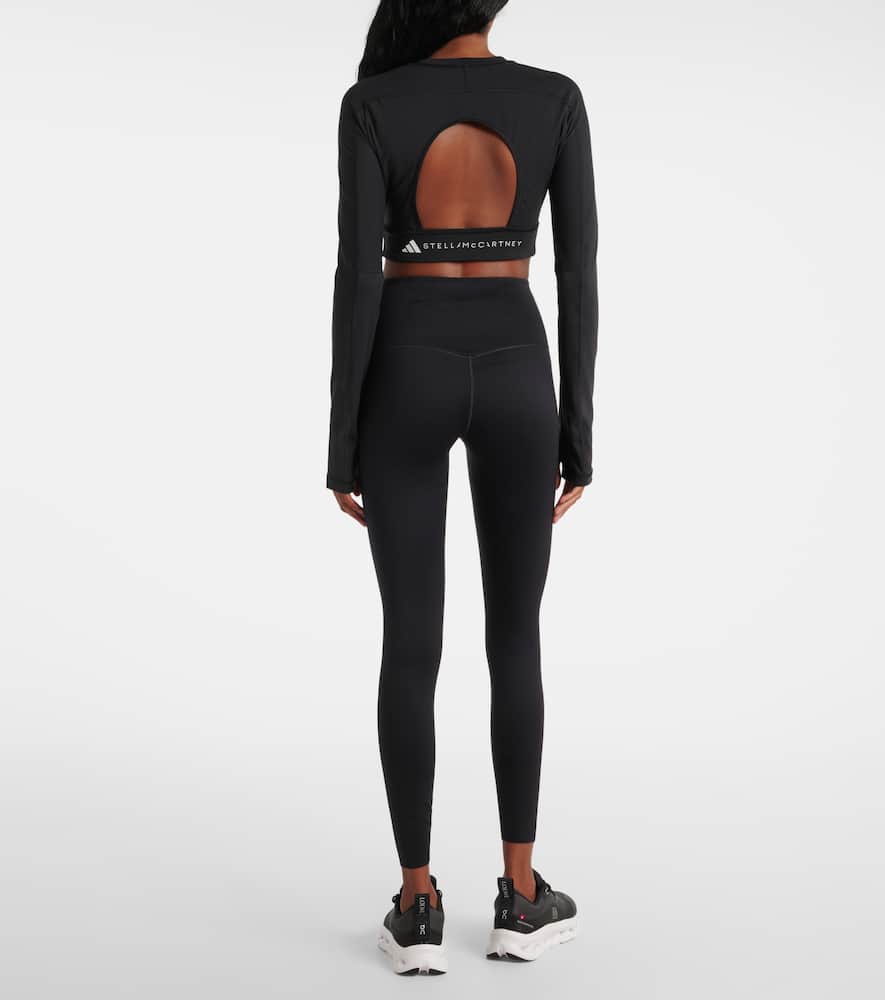 TrueStrength technical crop top