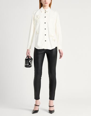 Woman Shirt Off white Size 10 Cotton
