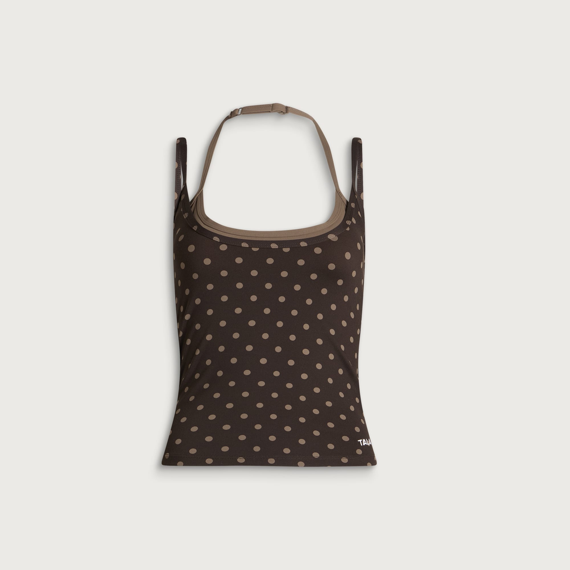 Women's DayFlex Double Layer Vest in Americano/Cortado Polka Dot