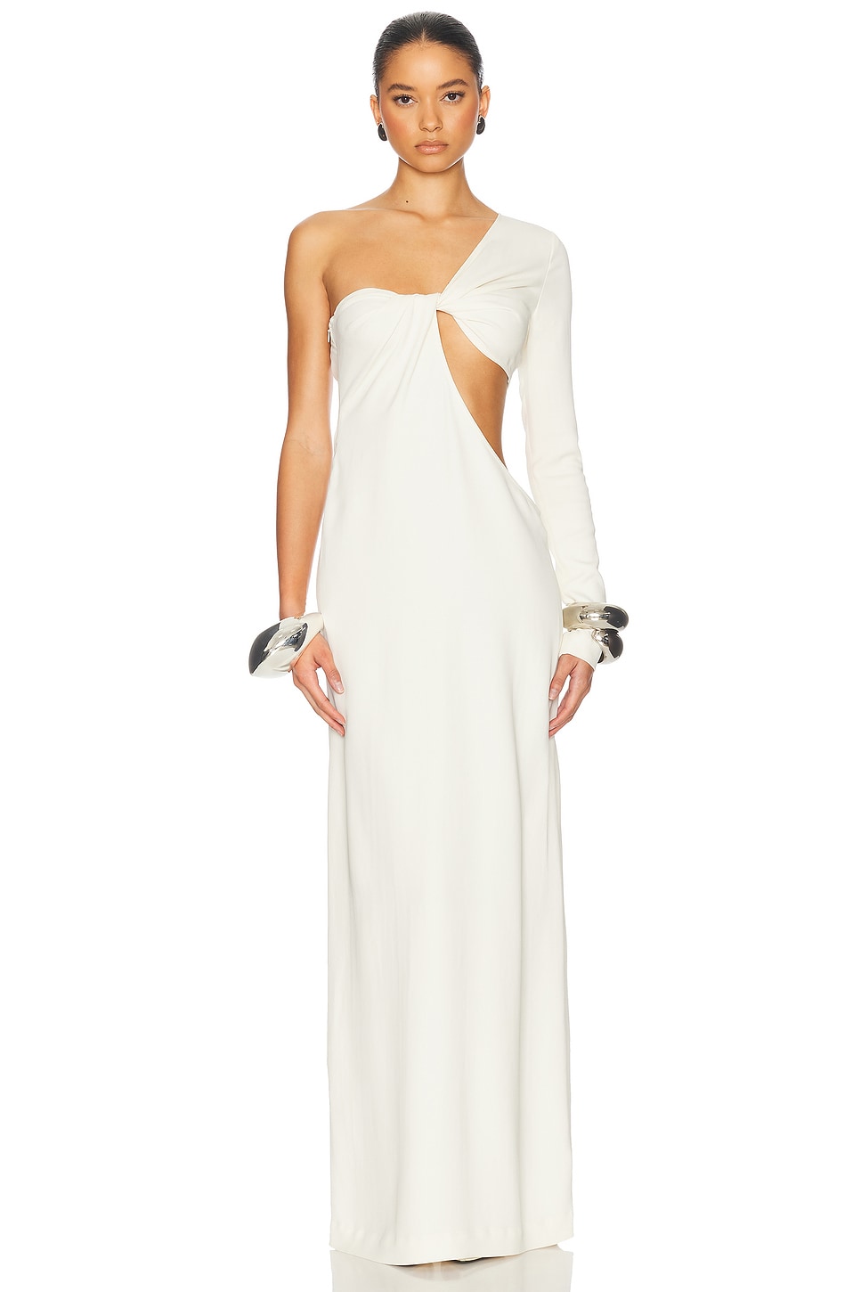 Helsa KLEID THE CORSICO in Cremefarben - Cream. L also in S