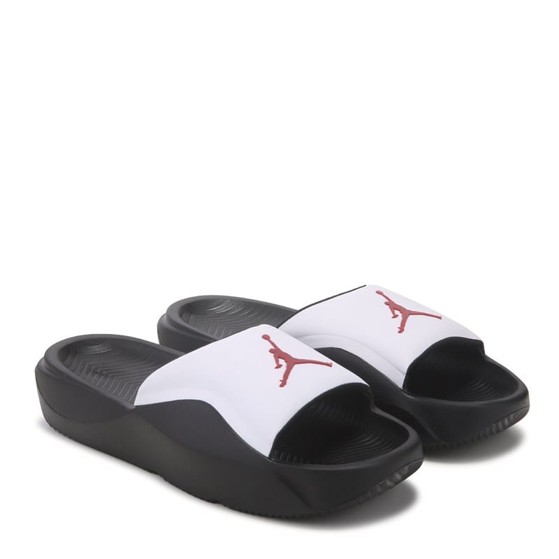 Kids' Franchise Slide Sandal Big Kid Sandals (White/Red)