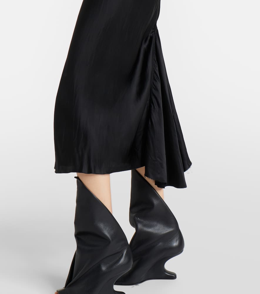 Combo slip dress