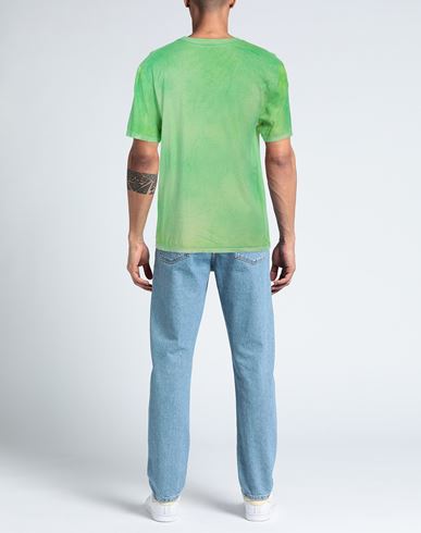 Man T-shirt Acid green