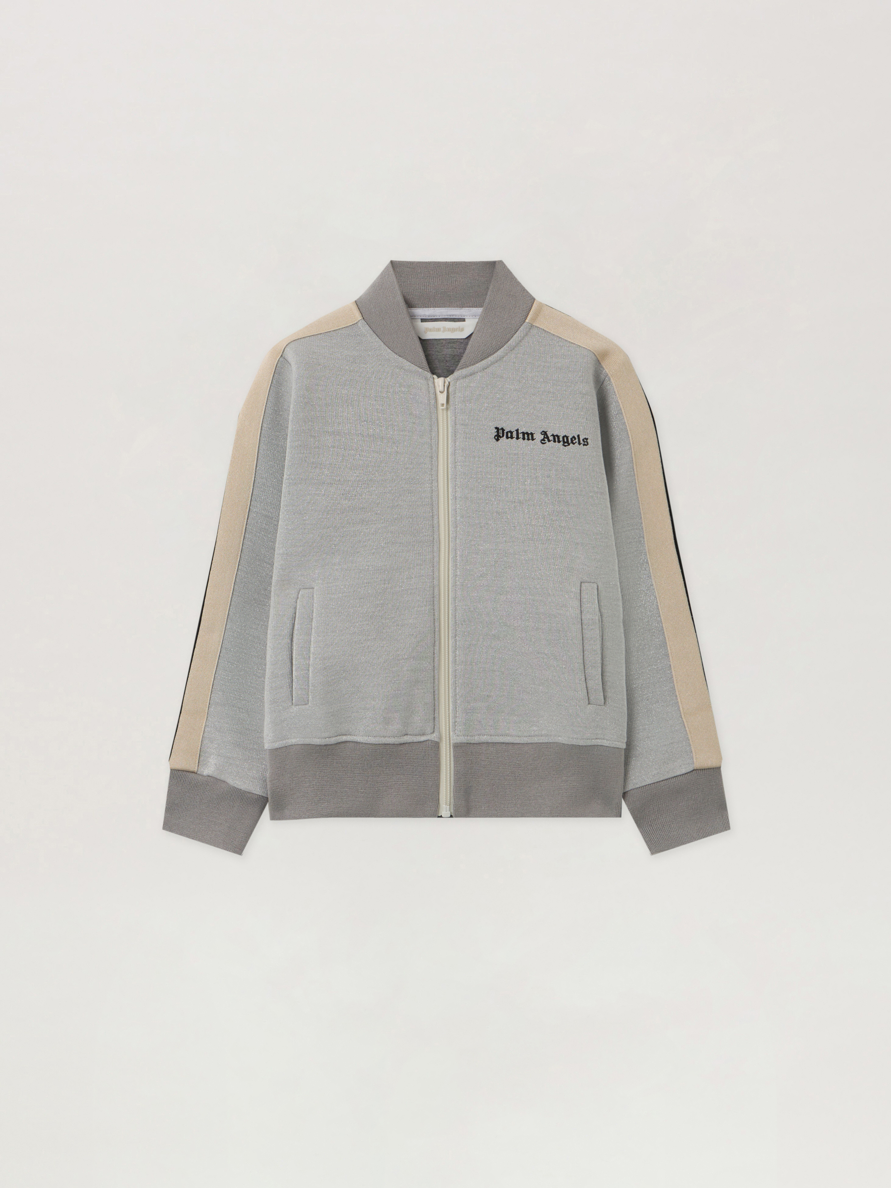 Lurex Track Jacket Kids  Silver