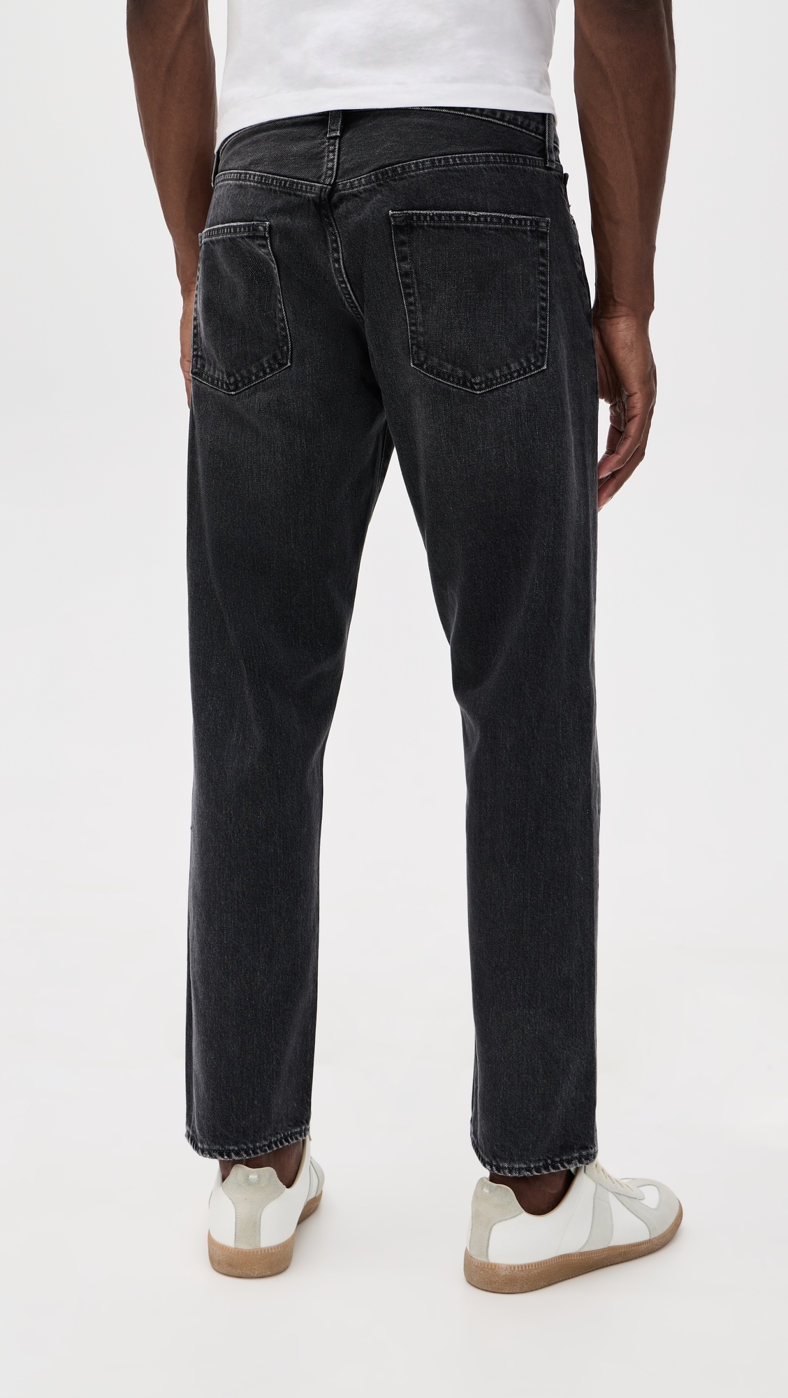 60s Straight Denim Jeans Vintage Black
