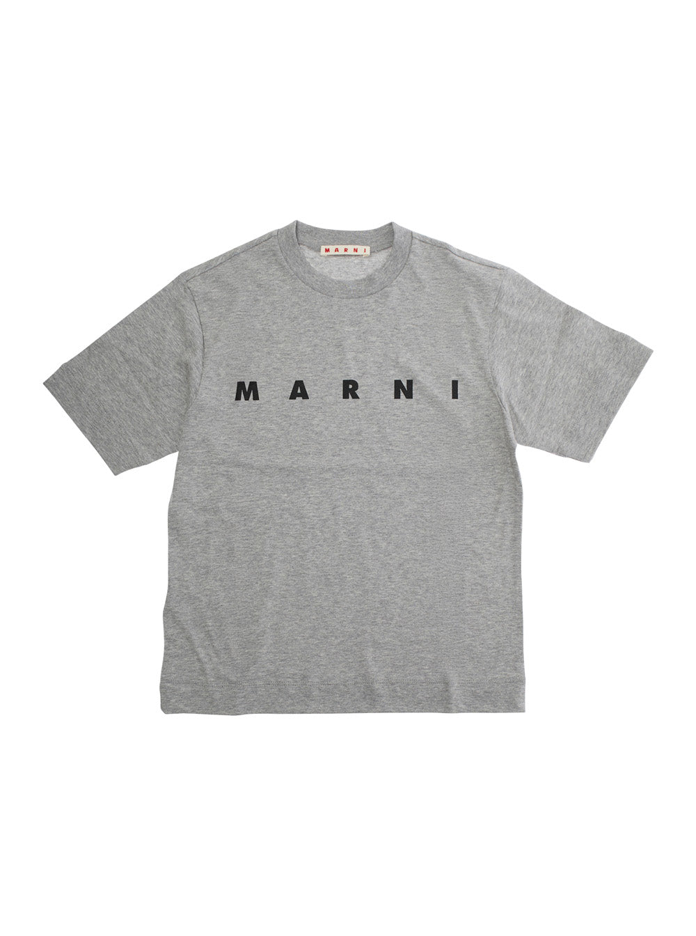 Logo-Print Cotton T-Shirt — Gray