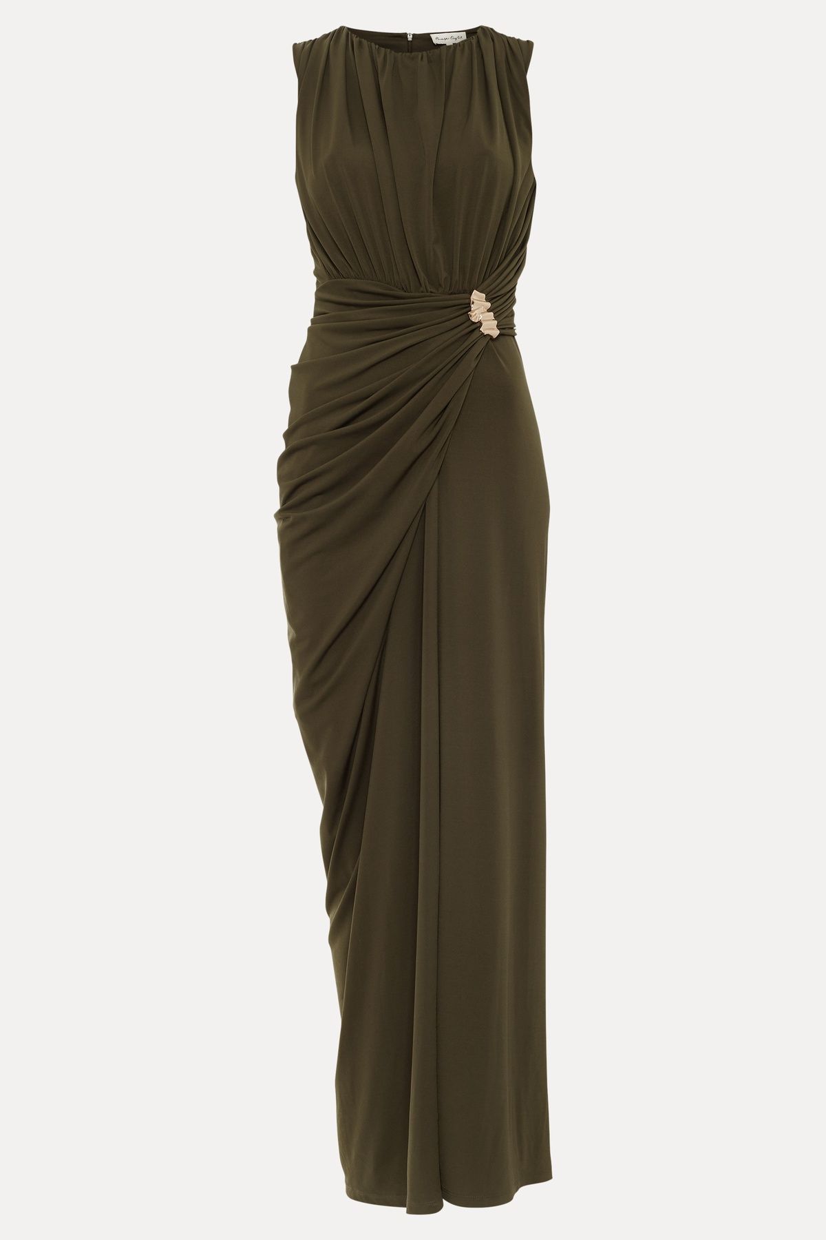 Phase Eight Cassidy Maxi Dress In Dark Olive