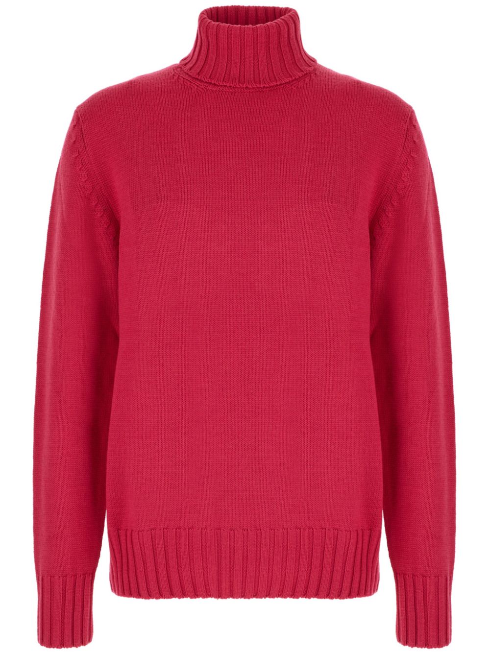 Roll neck sweater - Red