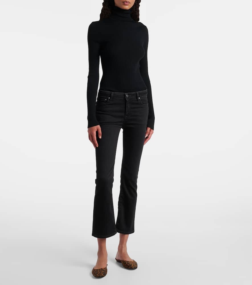 Jodi cropped flared jeans