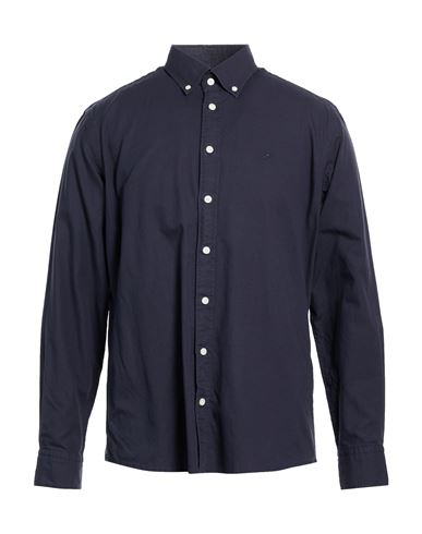 Man Shirt Navy Size M Cotton
