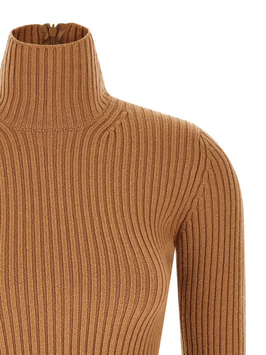 Ribbed Long-sleeve T-shirt