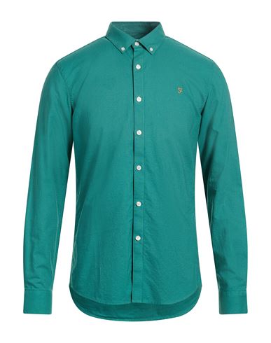Man Shirt Green Size M Organic cotton