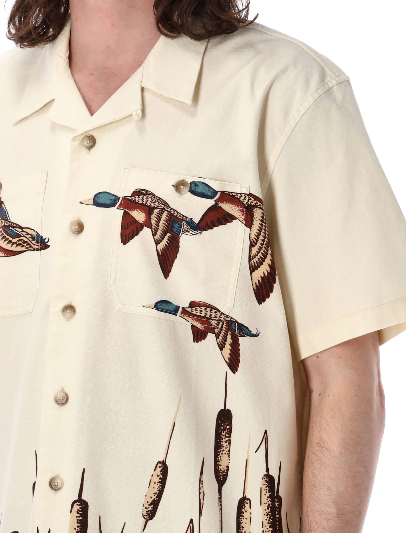 Rustic Short Sleeve Camp Shirt
