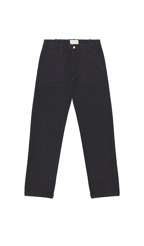 Far afield pantalón con trabillas en color azul marino 34 también