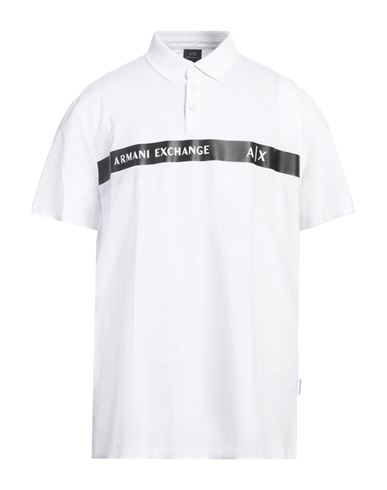 Man Polo shirt White Size M Cotton
