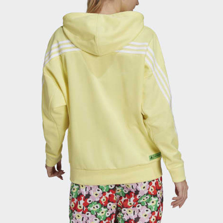 (WMNS) X Marimekko Hoodie 'Yellow'