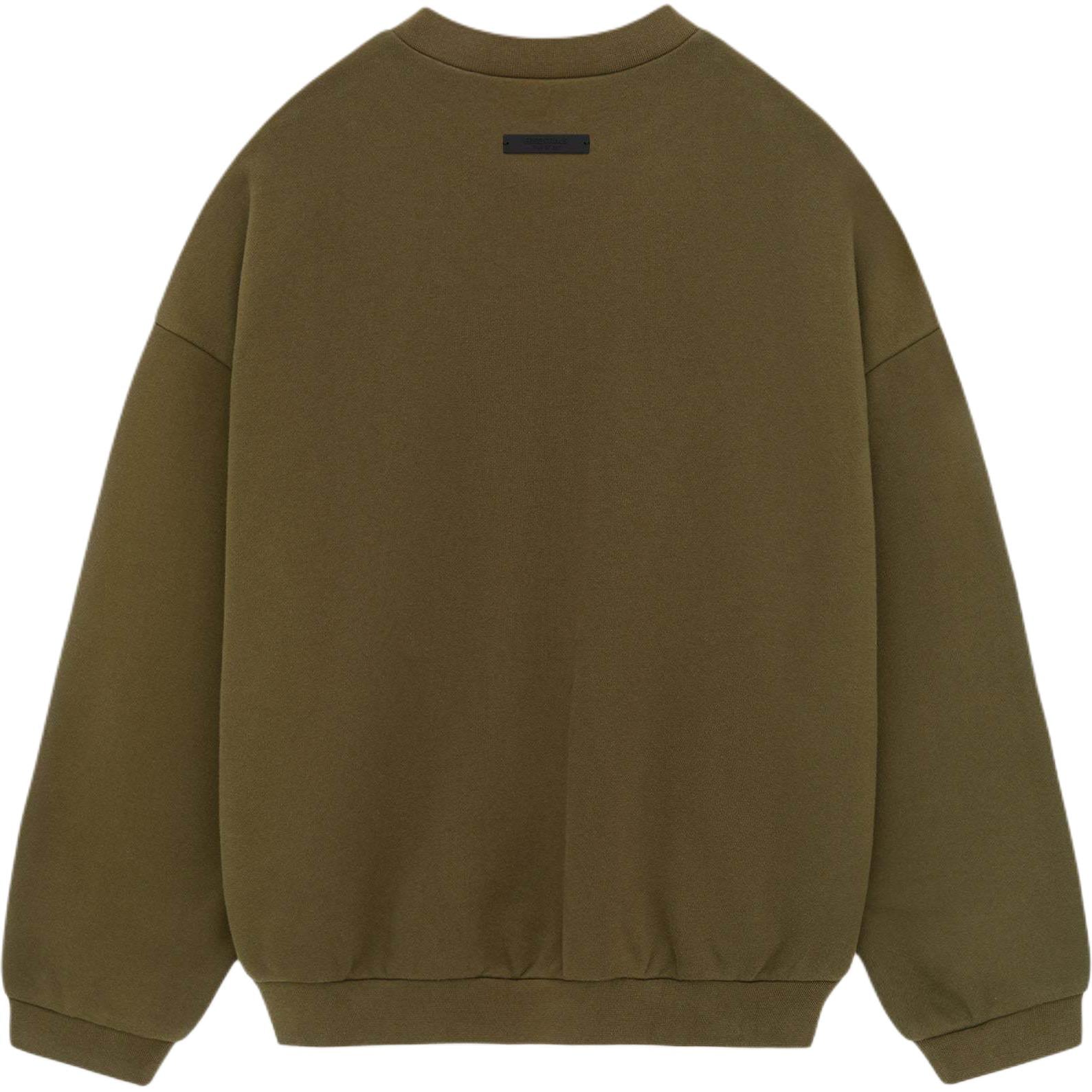 Fleece Crewneck 'Olive'