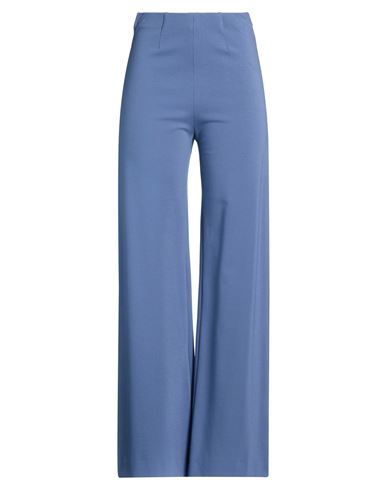 Woman Pants Slate blue Size 4 Viscose, Polyamide, Elastane