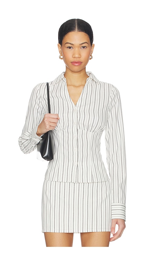ALL THE WAYS Loretta Top in White. - XS also in XXS, S, M