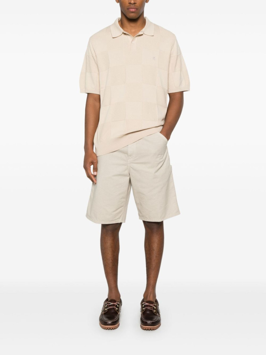- Single Knee Cotton Shorts