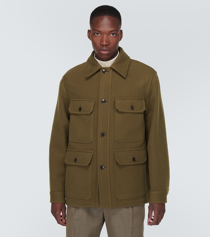 Hunting wool jacket
