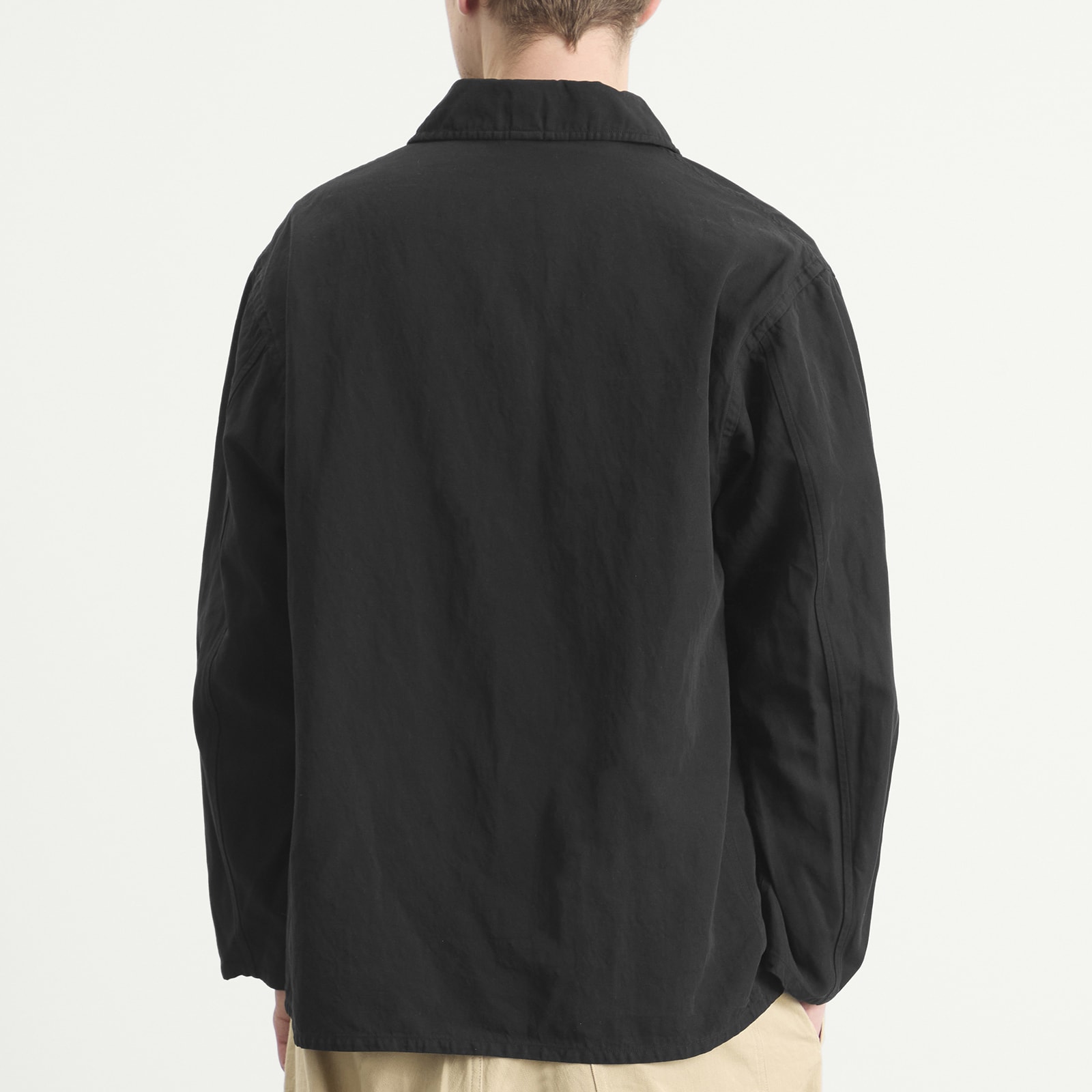 Men's Gaba. Work Shirt Jacket Black
