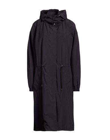 Woman Overcoat & Trench Coat Midnight blue Size 16 Polyester