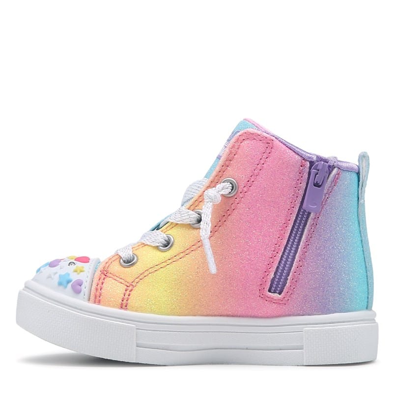 Kids' Care Bears High Top Light Up Shoe Toddler/Little Kid Shoes (Care Bear Multi)