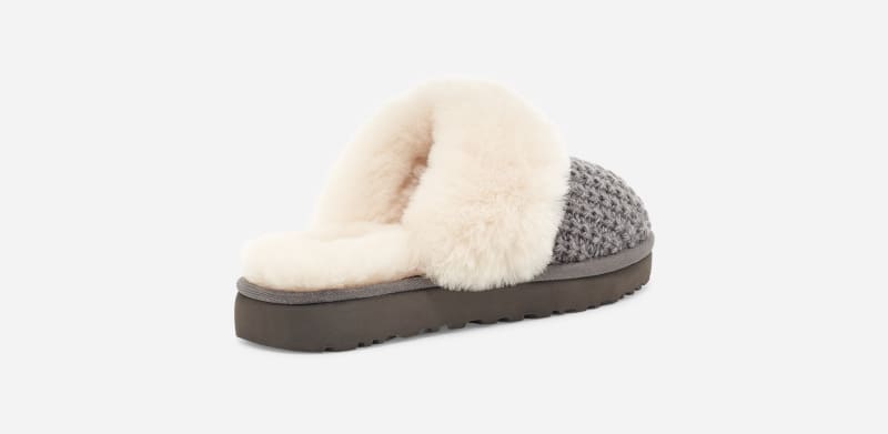 ® Women's Cozy Slipper Sheepskin Slippers in Grey/