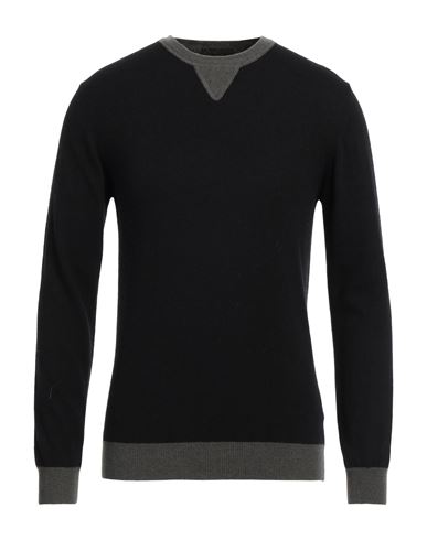 Man Sweater Black Size S Wool, Cashmere