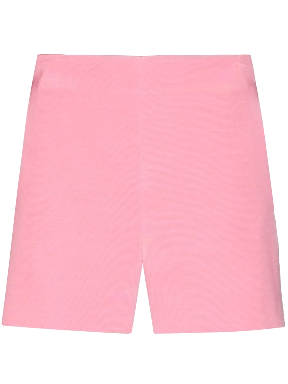 High-Rise Tailored Shorts — Pink