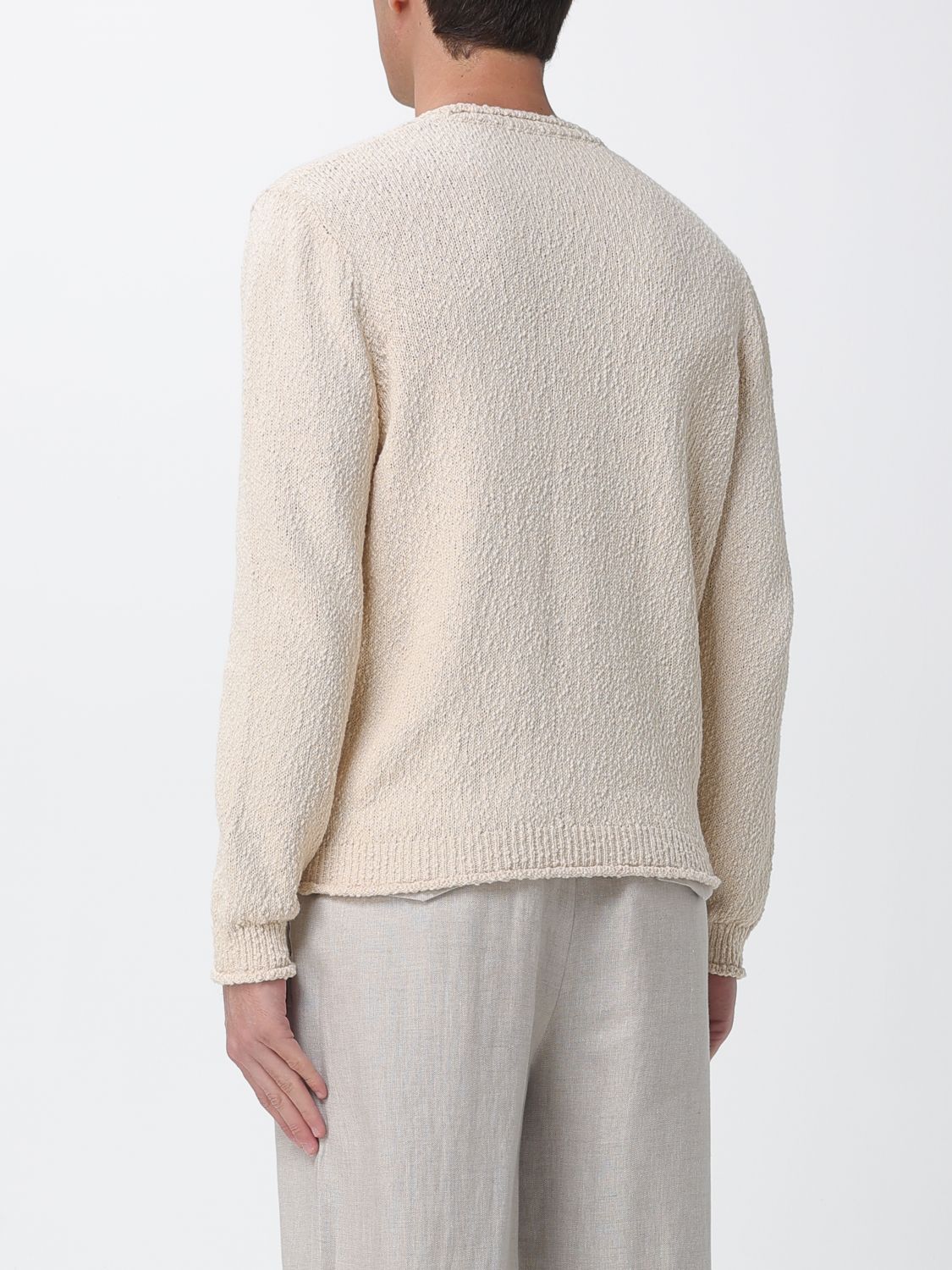 Sweater Men color Beige