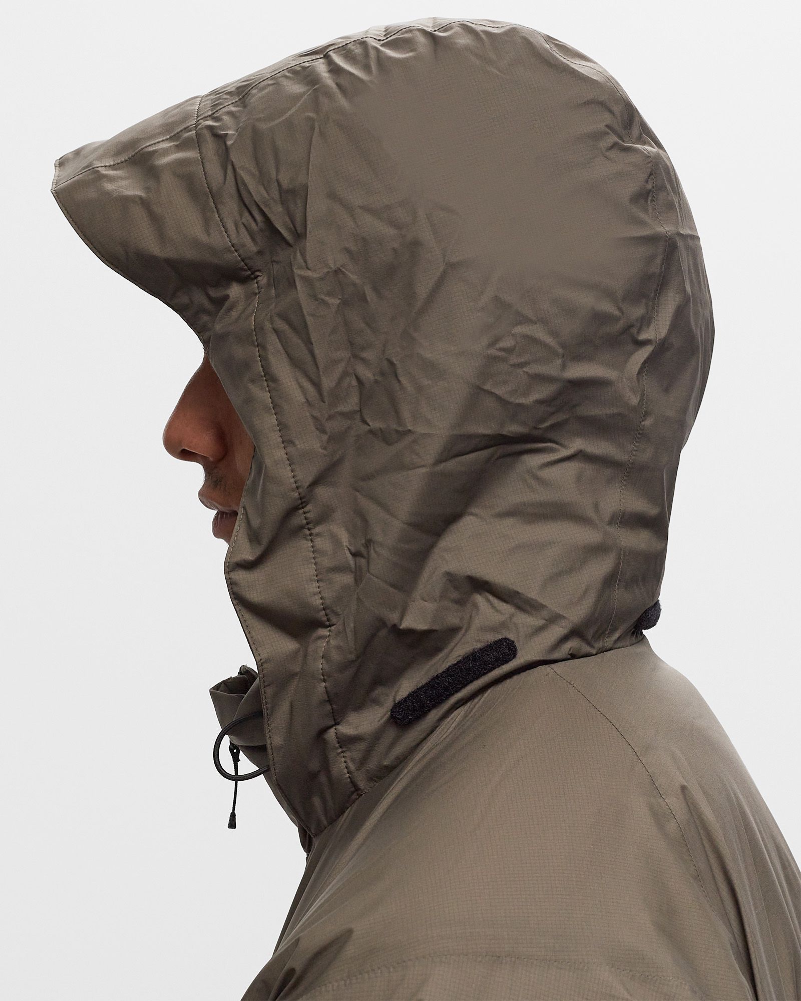 0 WINDSTOPPER BY GORE-TEX LABS Puffy Jacket brown male Windbreaker now available at BSTN