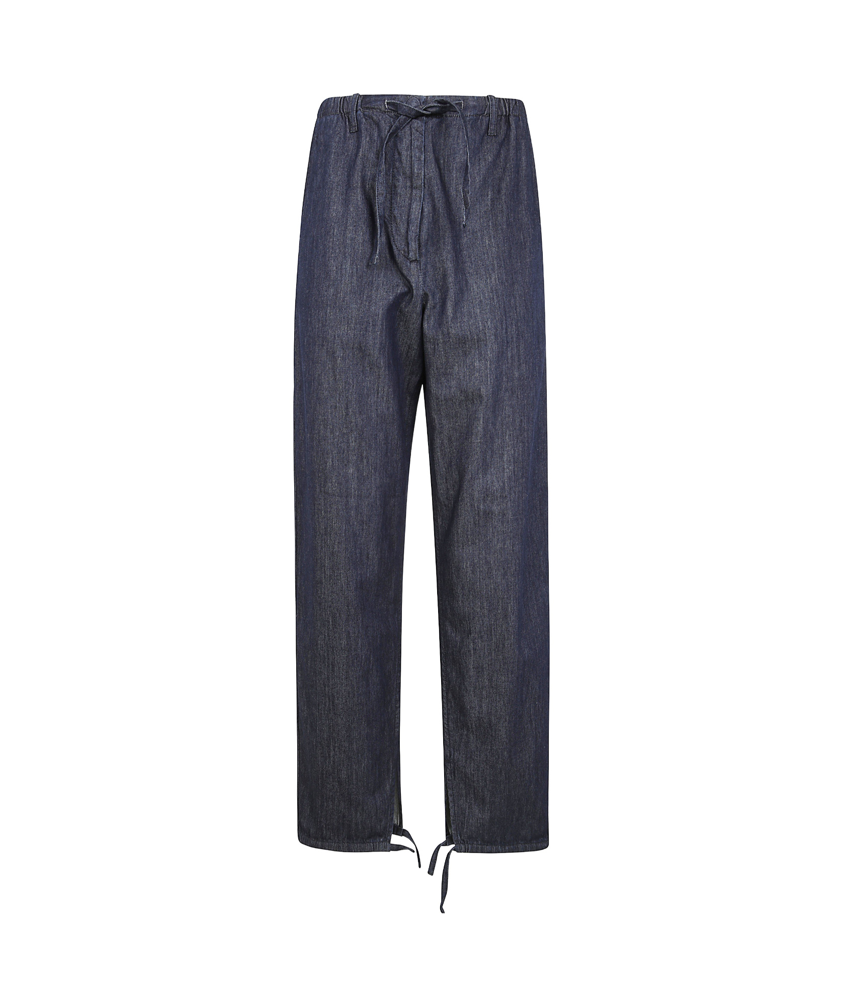 Drawstring casual pants