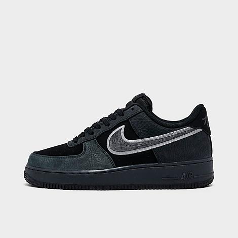 Men's Air Force 1 '07 LV8 Casual Shoes in Black/Smoke Grey/Dark Smoke Grey
