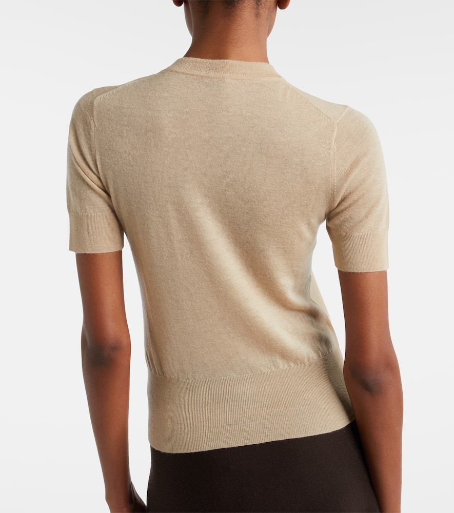 Cashair cashmere top