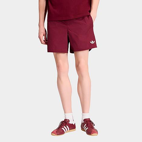 Men's Originals adicolor Sprinter Shorts in Maroon/Wonder White