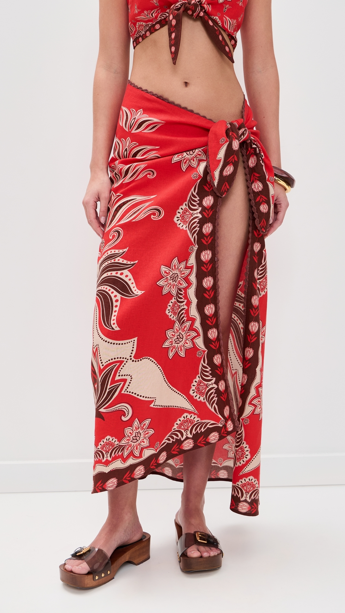 Ainika Garden Red Skirt Ainika Garden Red