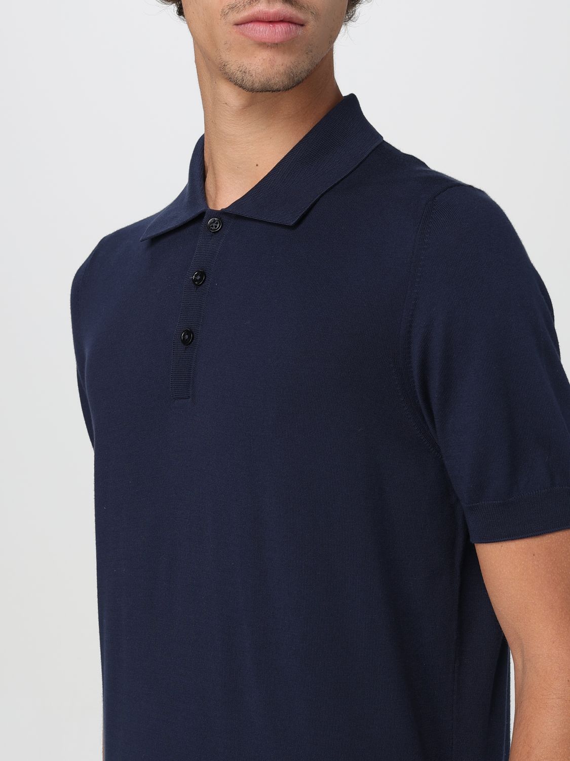 Polo Shirt FAY Men color Blue