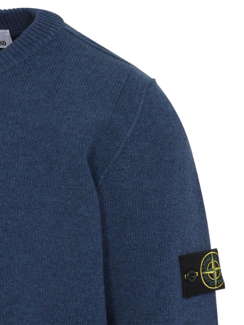 Navy Blue Regular Sweater