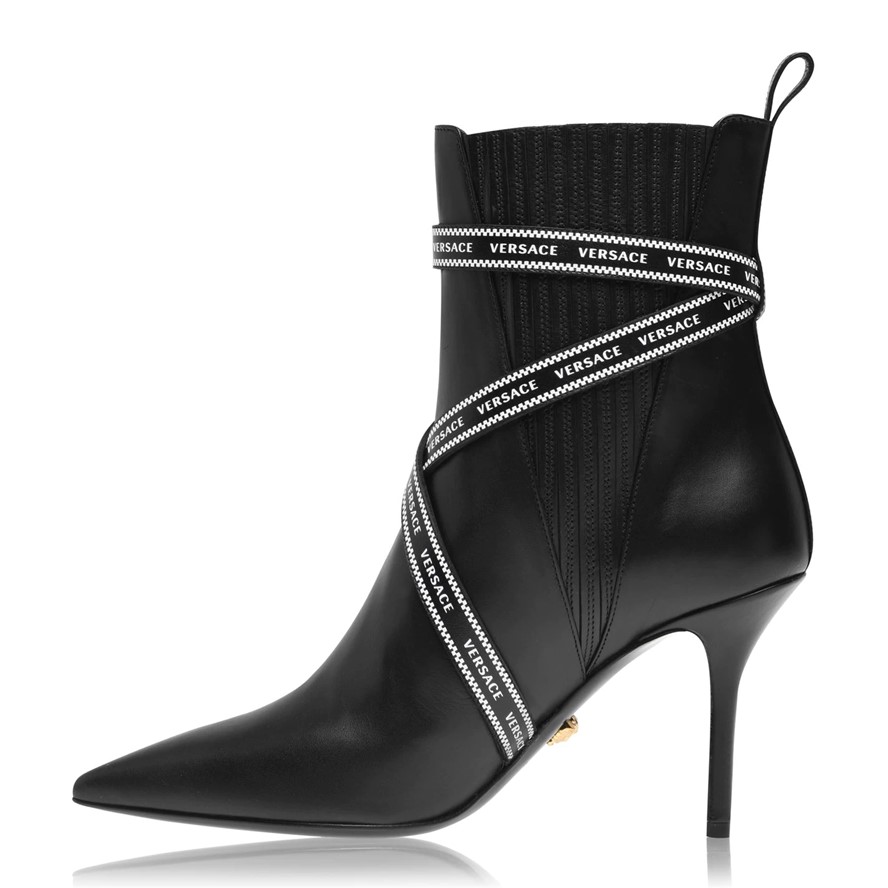 베르사체 부츠 힐 Tape 85 Heel Boots 232381 Black D410H