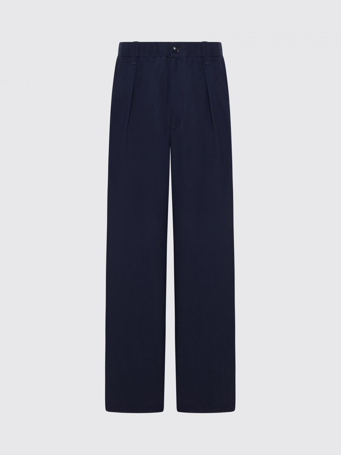 Pants Men color Blue