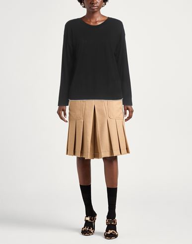 Alpha Studio The Fine Essentials Woman Sweater Black Size 4 Merino Wool