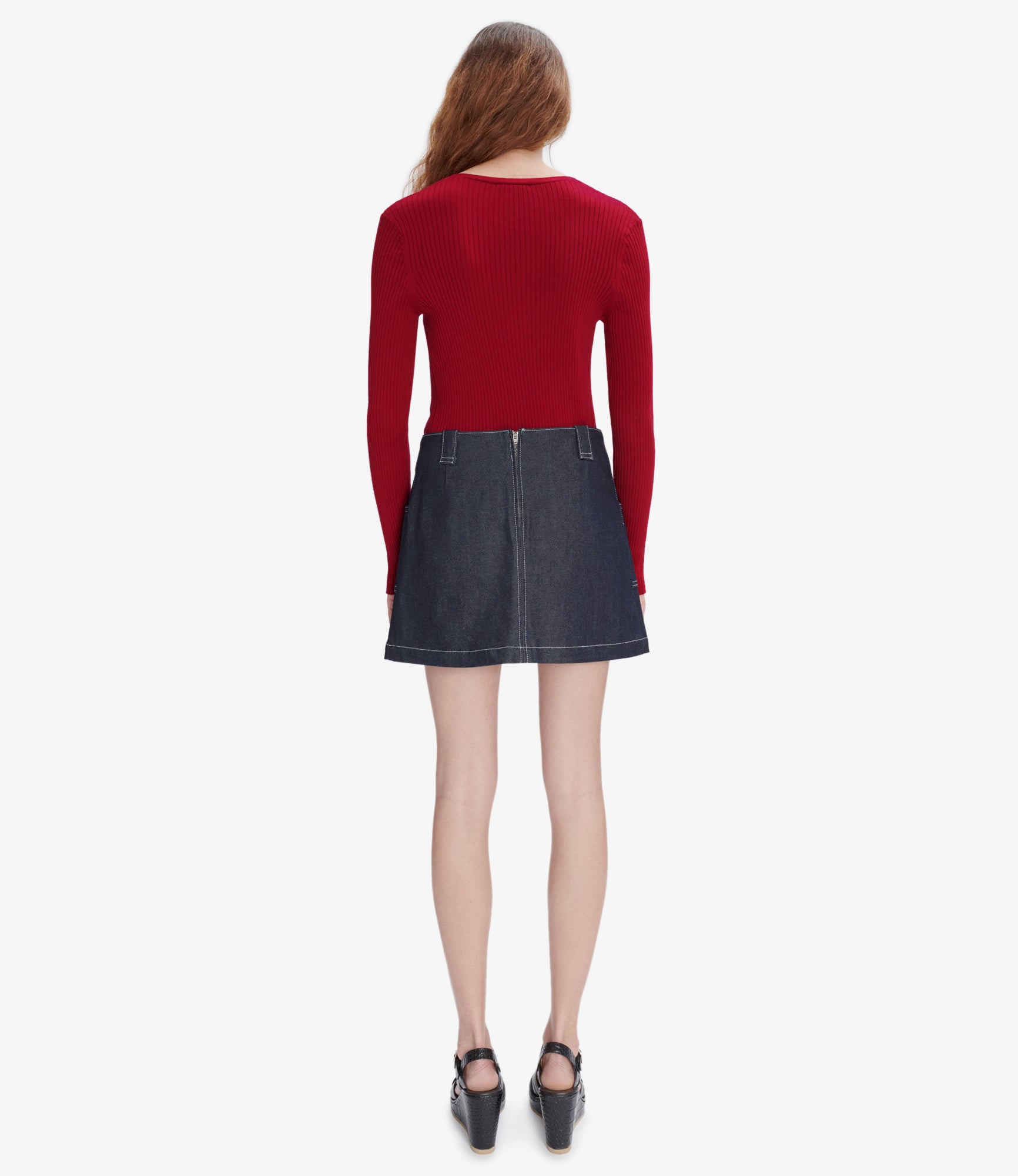 Camille sweater Raspberry